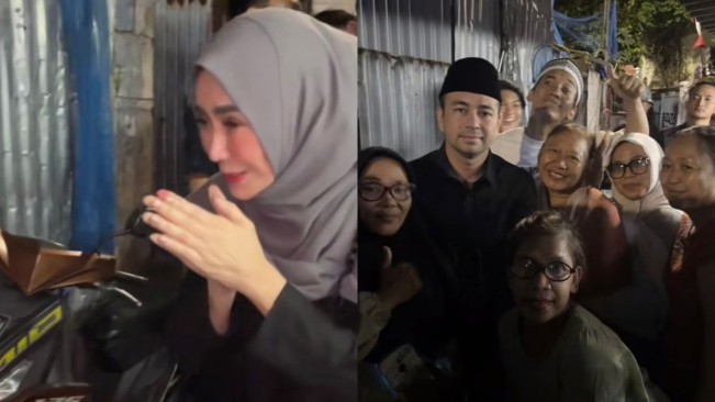 Raffi Ahmad Melayat ke Rumah Affan Kurniawan (TikTok)